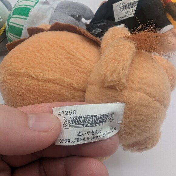 Lot of 5 Banpresto 43250 bleach anime stuffed plush chibi suction cup + 1x Kon - Picture 7 of 11